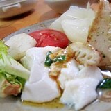 筍麻婆豆腐サラダ